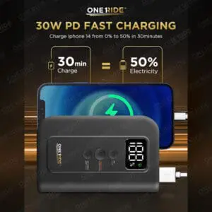 ONERIDE Powerful 3-in-1 Jump Starter & Powerbank - Image 5